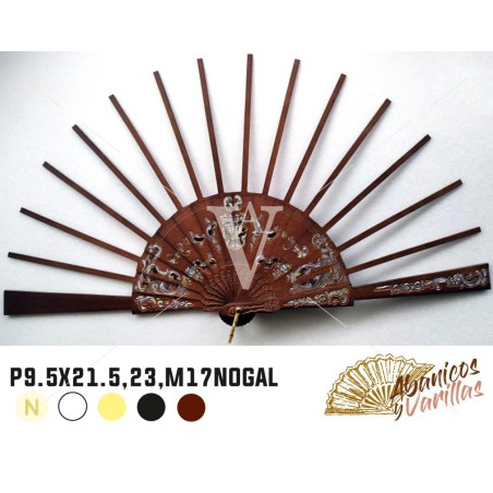 Vareta Leque P10 X 25.5 M17 Pêra